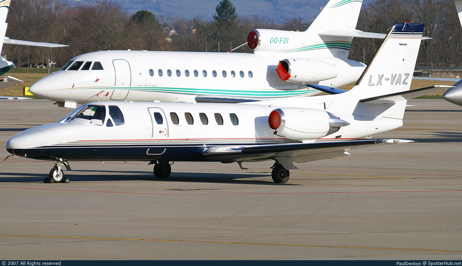 Photo of LX-VAZ - Cessna 550 Citation II operated by Global Jet Luxembourg
