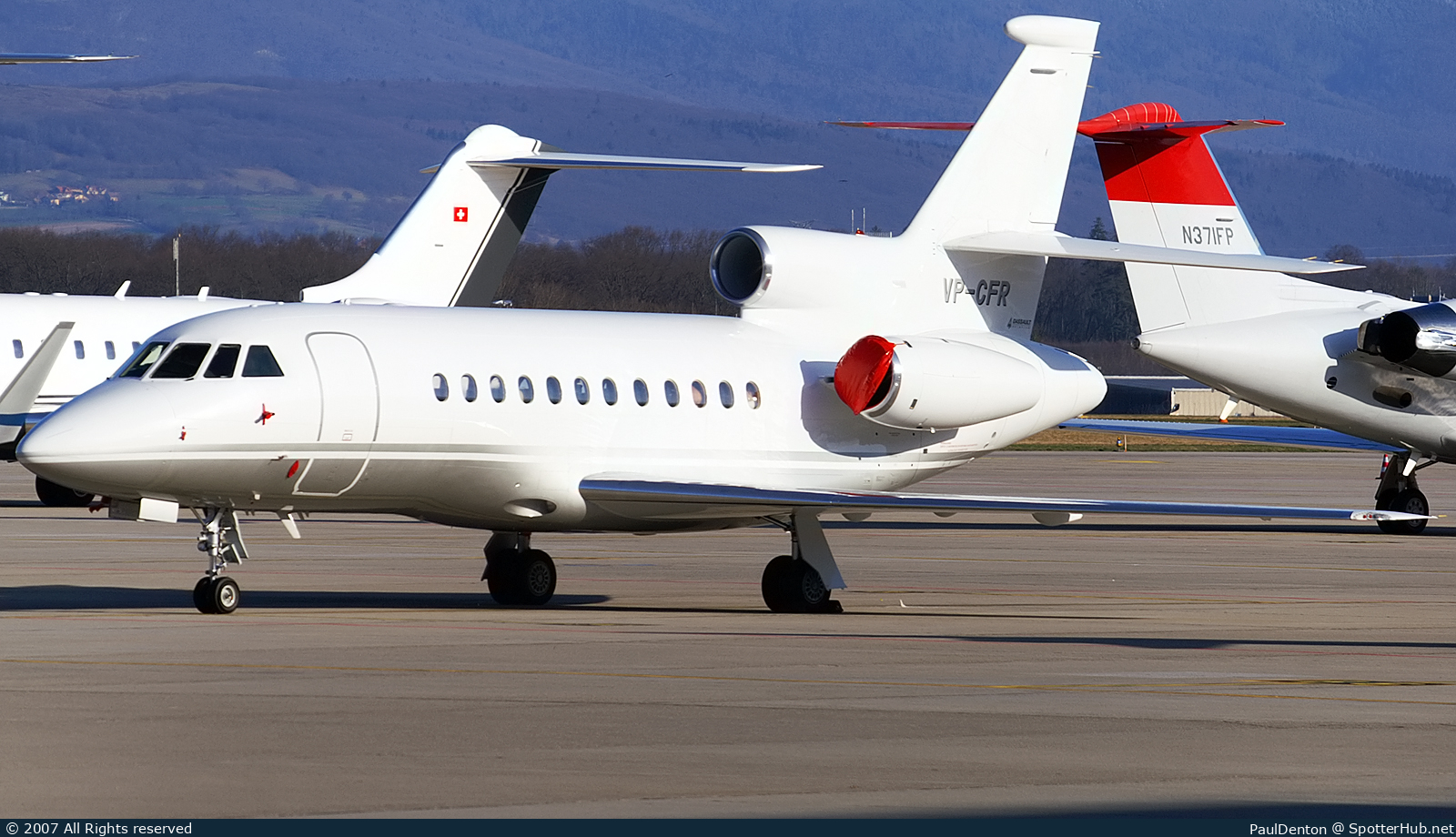 Photo of VP-CFR - Dassault Falcon 900EX operated by Global Jet Austria
