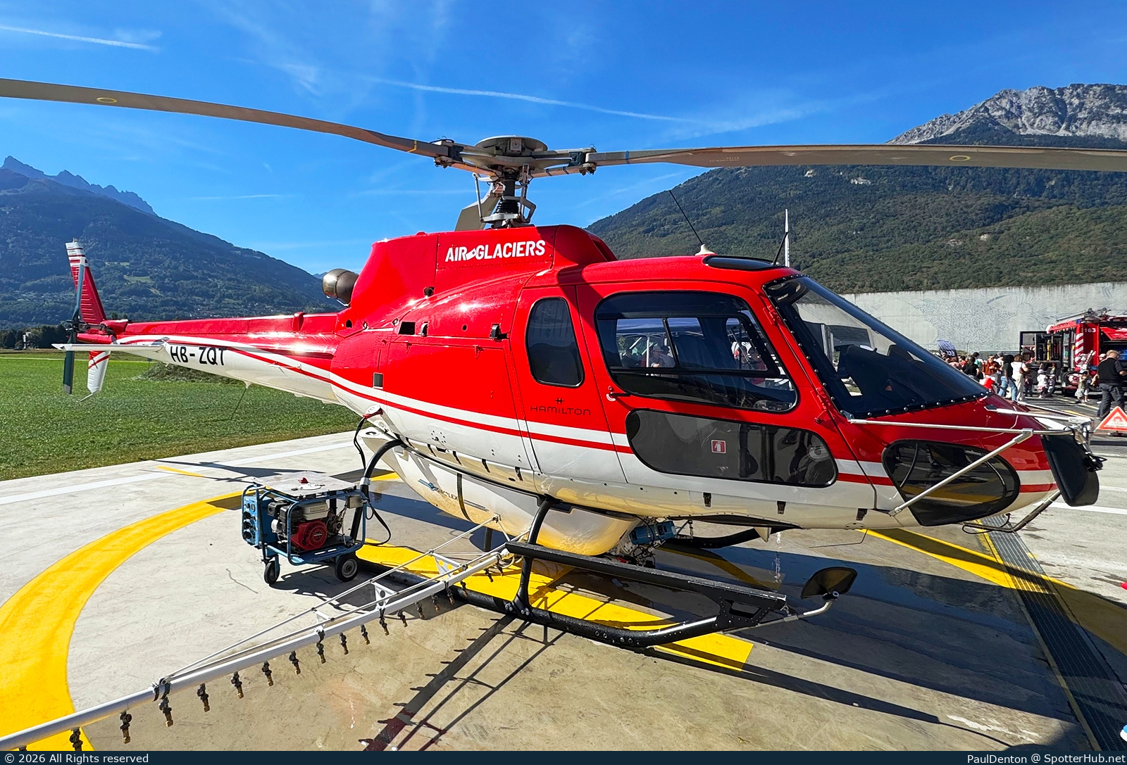 Photo of HB-ZQT - Aérospatiale AS350B2 Écureuil operated by Air Glaciers