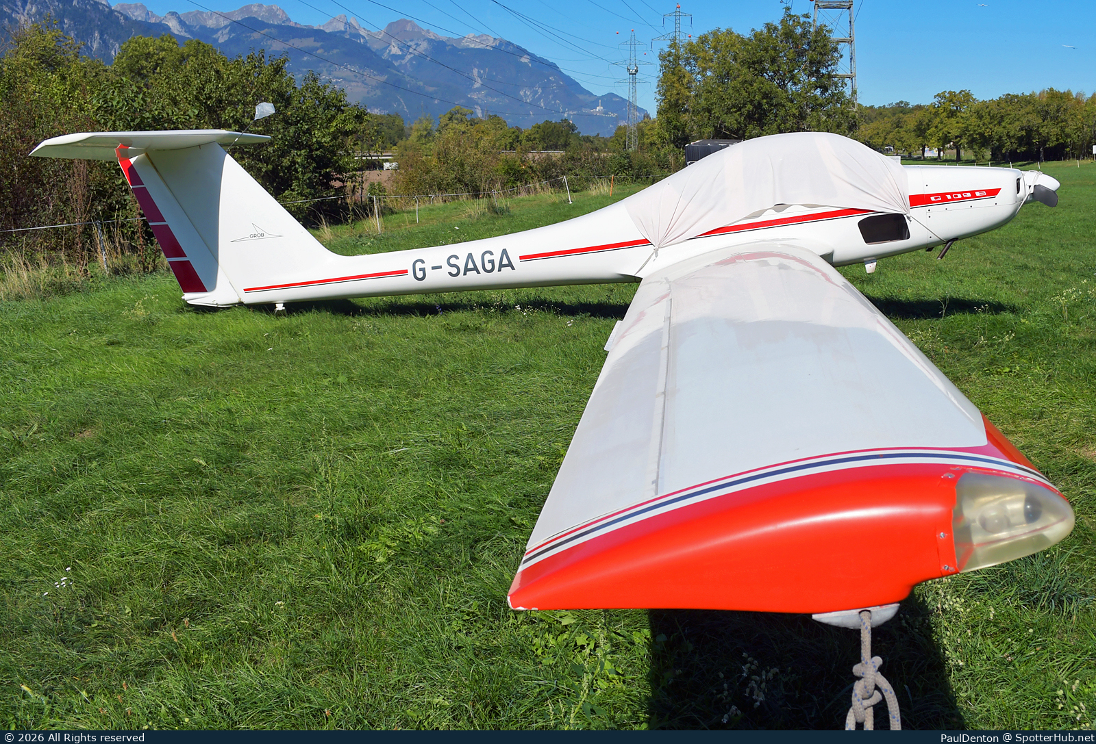 Photo of G-SAGA - Grob G109B operated by Private