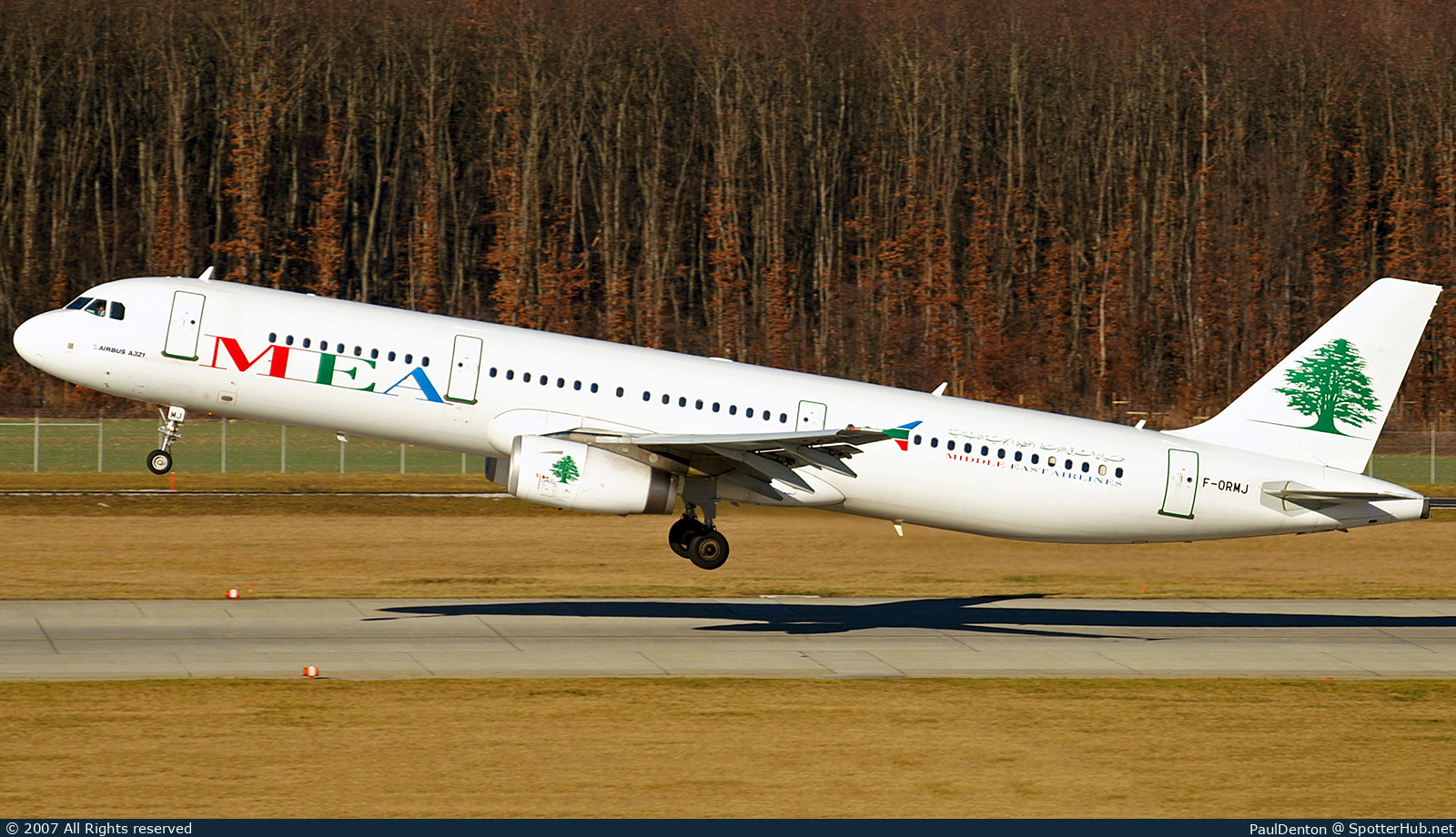 Photo of F-ORMJ - Airbus A321-231 operated by MEA Middle East Airlines