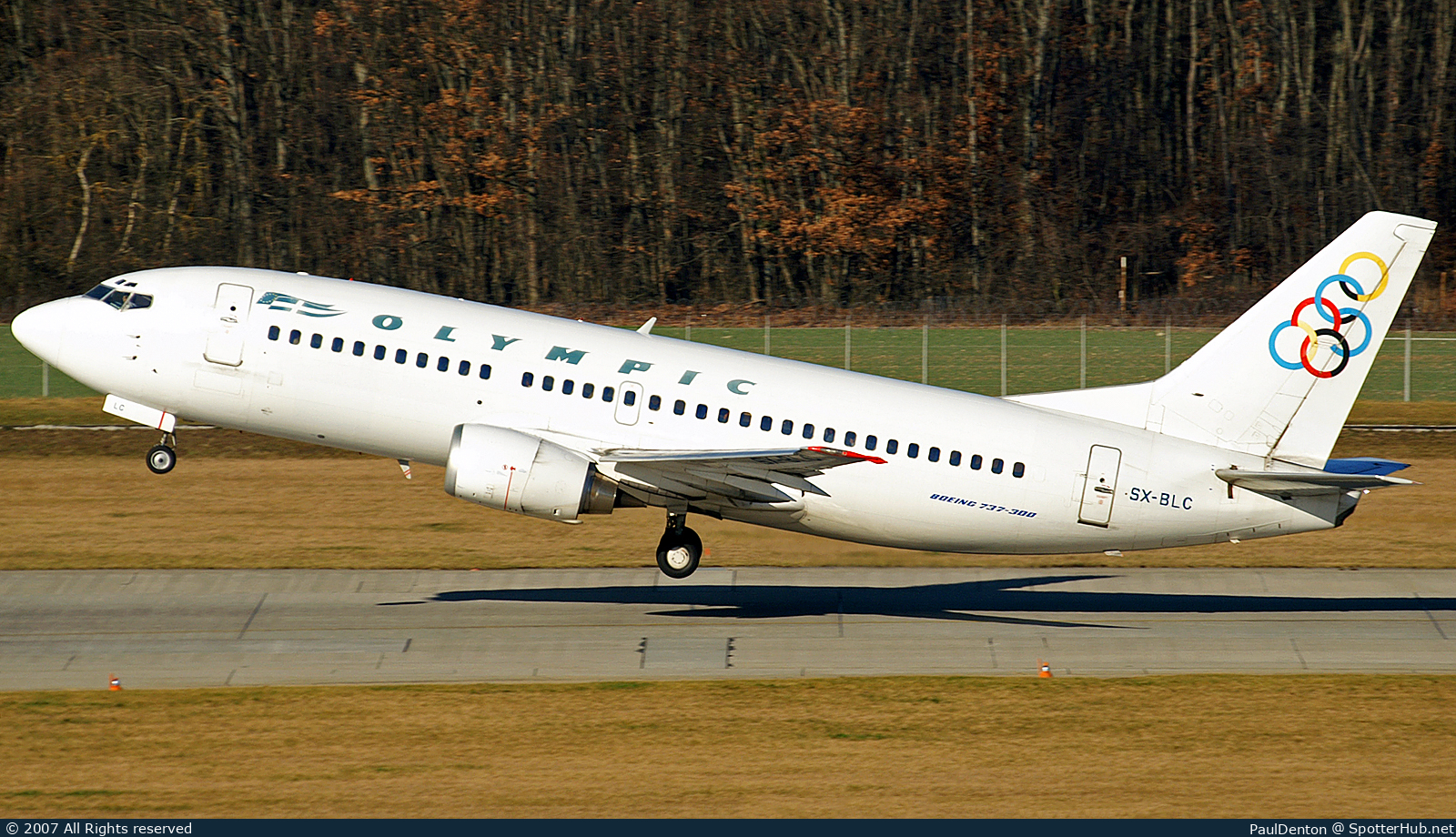 Photo of SX-BLC - Boeing 737-3Q8 operated by Olympic Airlines