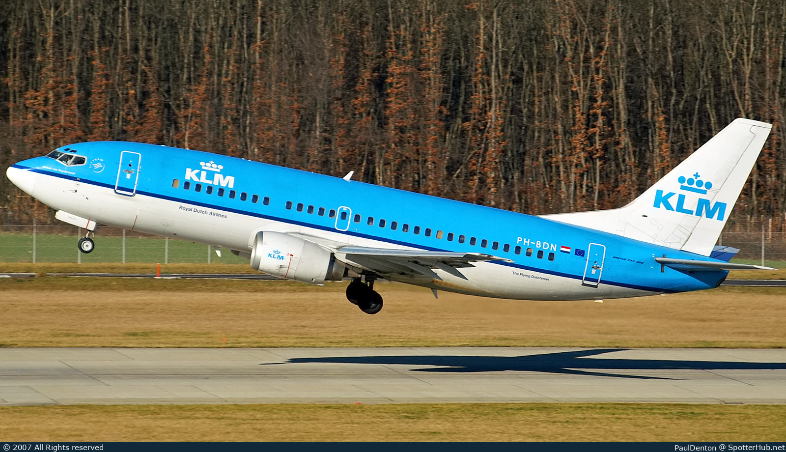 Photo of PH-BDN - Boeing 737-306 operated by KLM Royal Dutch Airlines