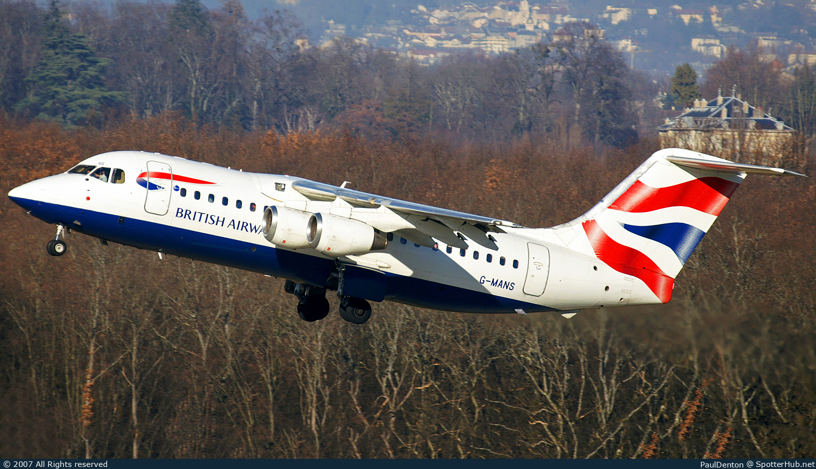 Photo of G-MANS - British Aerospace 146-200 operated by flybe