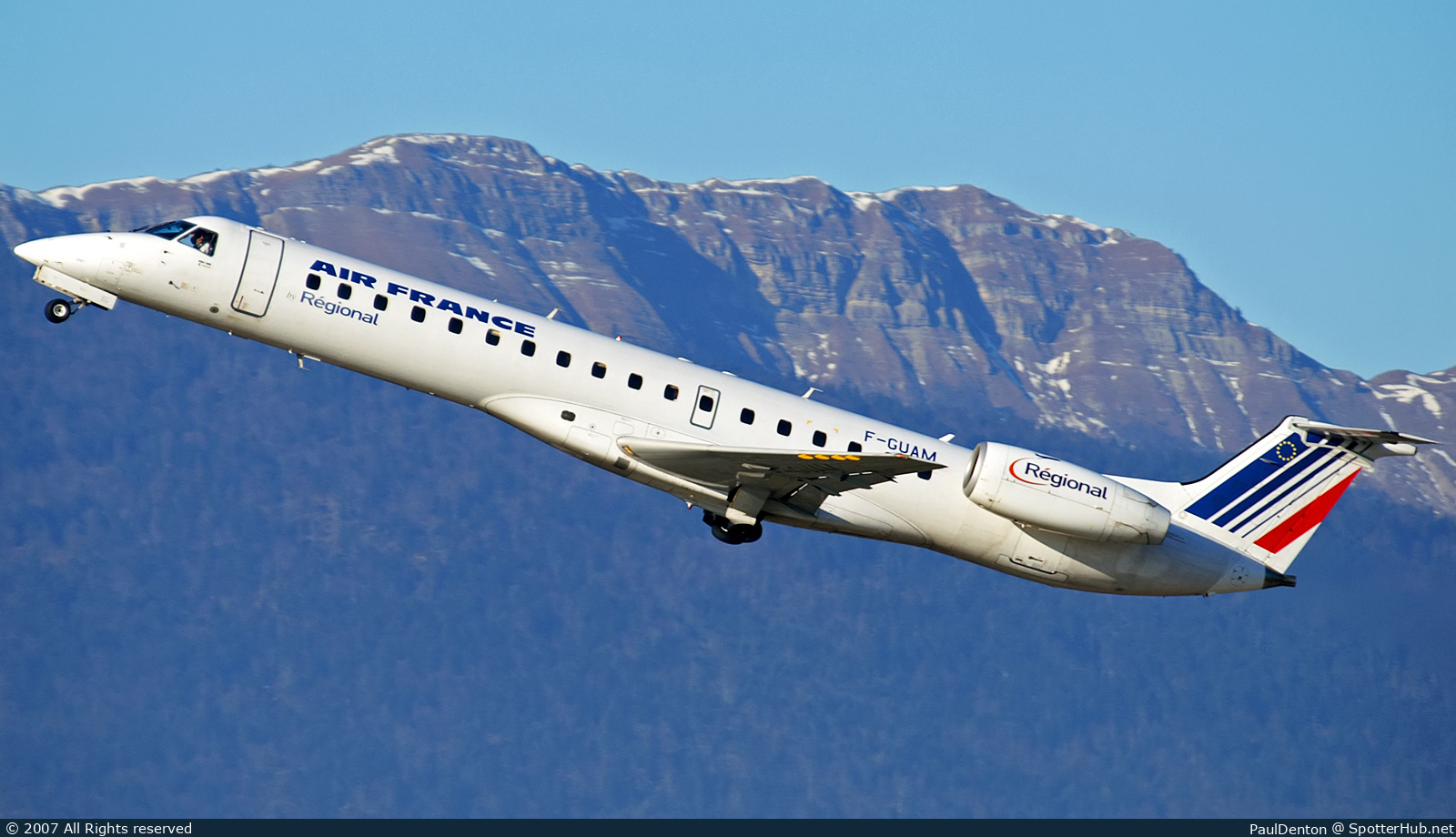 Photo of F-GUAM - Embraer ERJ-145MP operated by Air France (opb Régional)