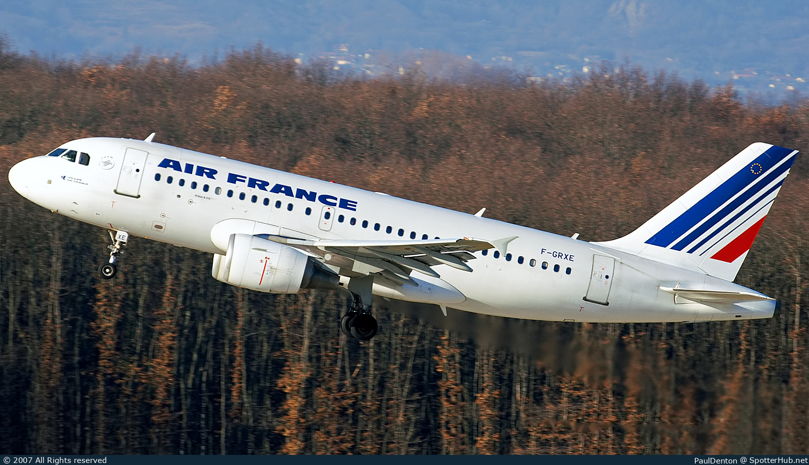 Photo of F-GRXE - Airbus A319-111 operated by Air France