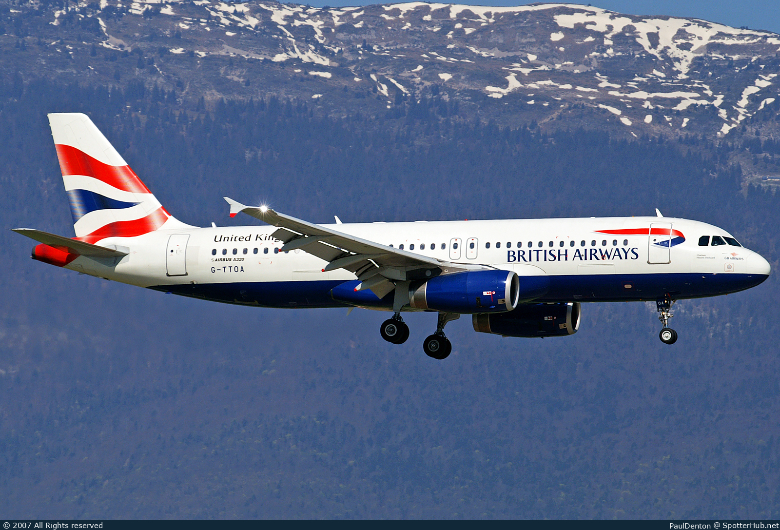 Photo of G-TTOA - Airbus A320-232 operated by British Airways (opb GB Airways)