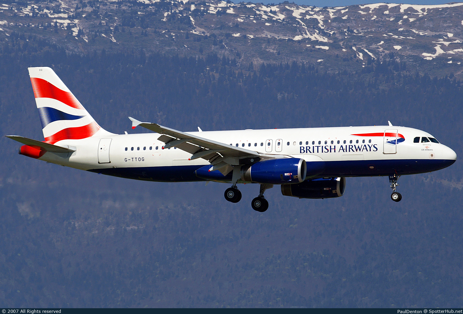 Photo of G-TTOG - Airbus A320-232 operated by British Airways (opb GB Airways)