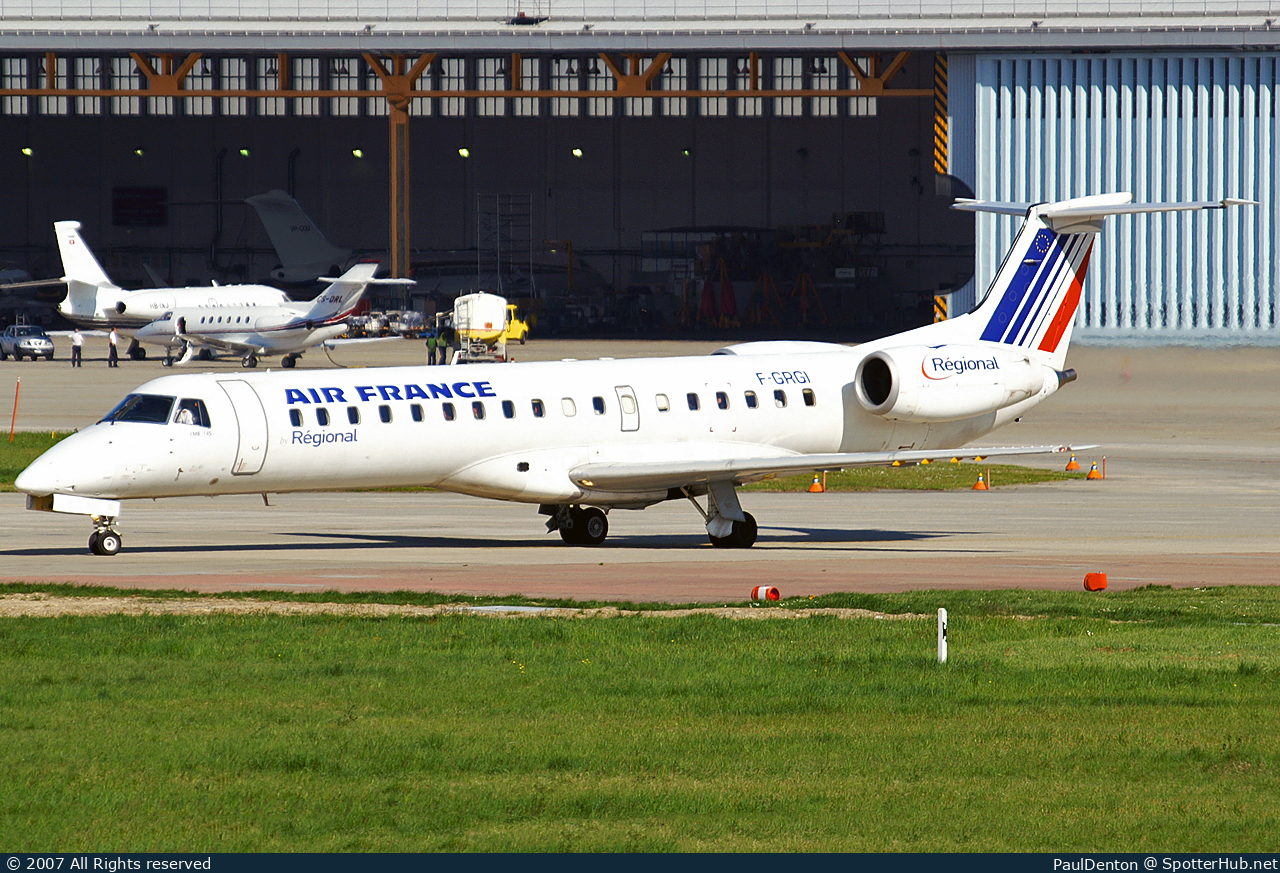 Photo of F-GRGI - Embraer ERJ-145EP operated by Air France (opb Régional)