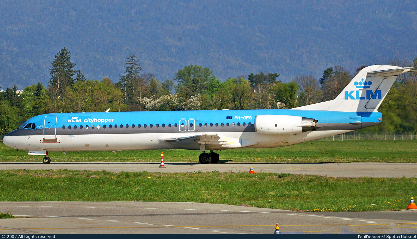 Photo of PH-OFG - Fokker 100 operated by KLM Cityhopper