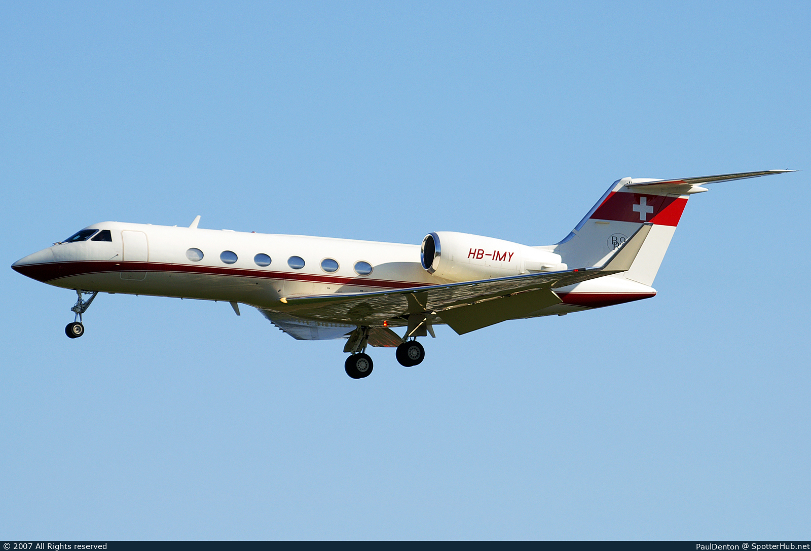Photo of HB-IMY - Gulfstream GIV operated by Sit-Set Aviation