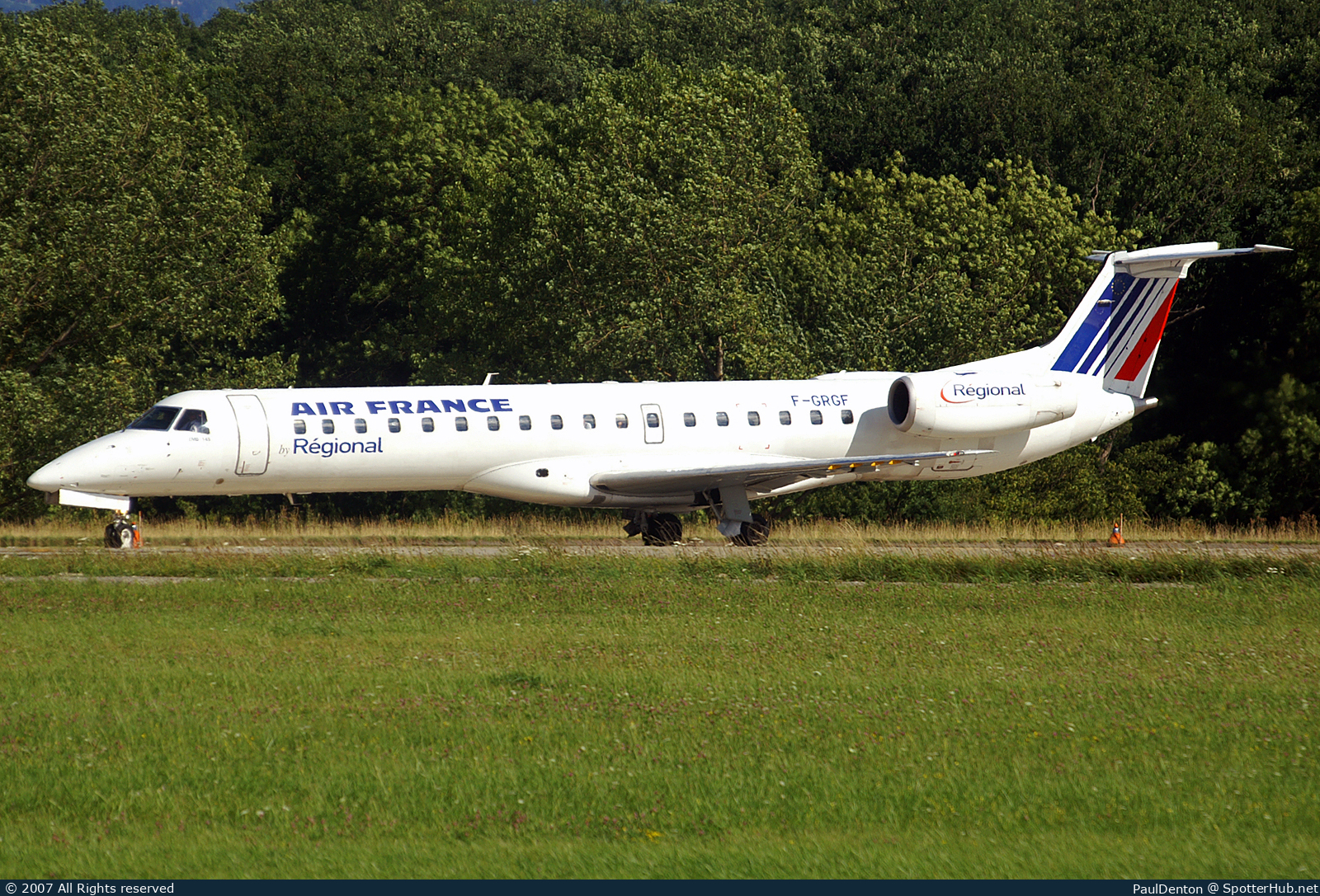 Photo of F-GRGF - Embraer ERJ-145EP operated by Air France (opb Régional)