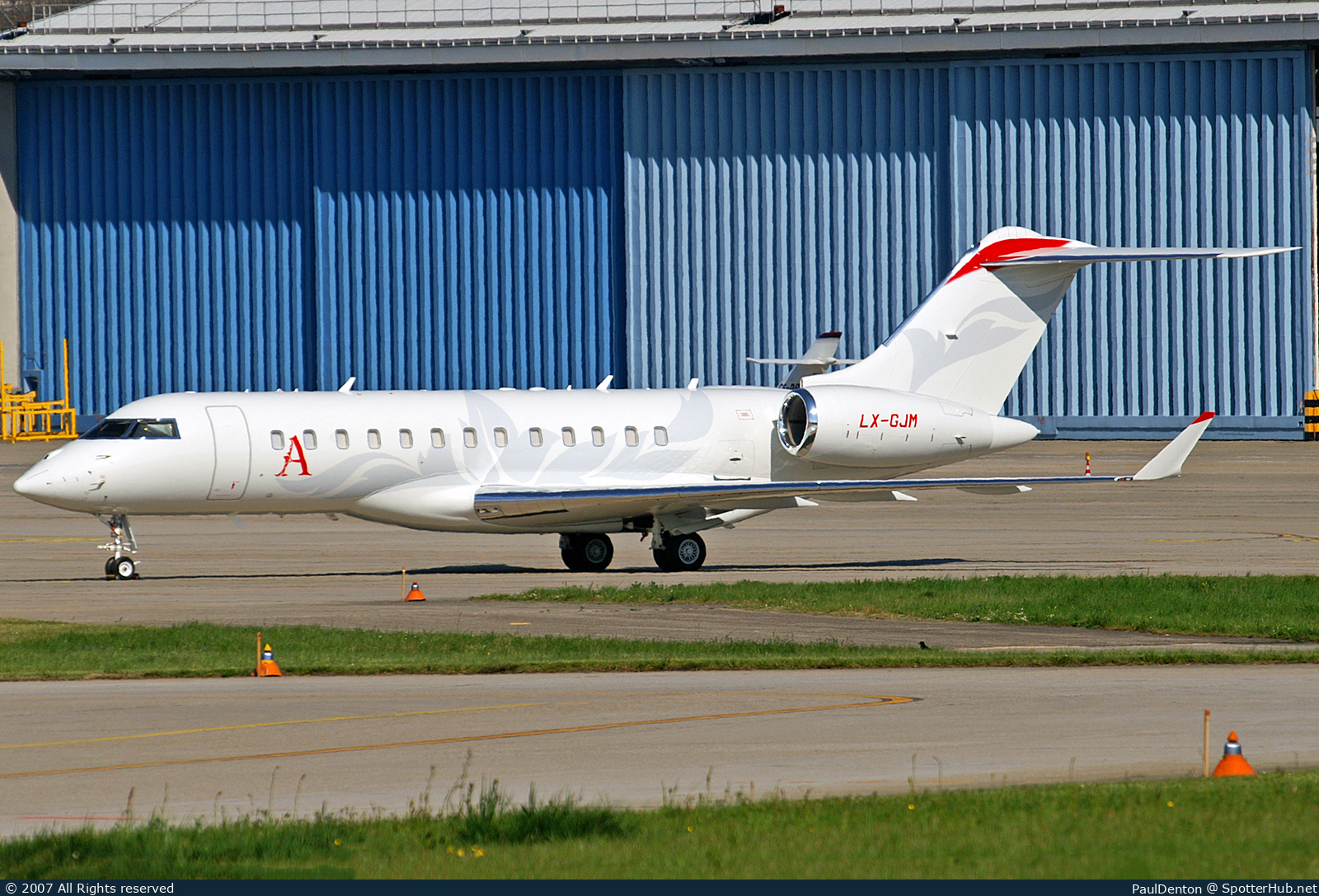 Photo of LX-GJM - Bombardier Global Express operated by Global Jet Luxembourg