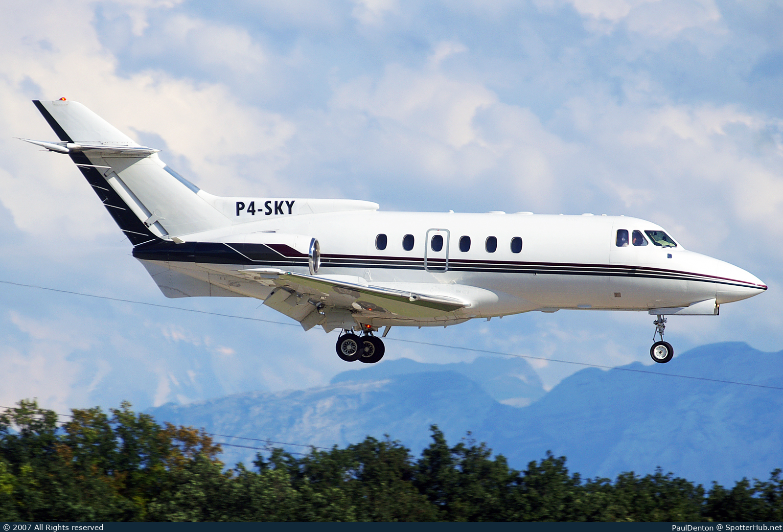 Photo of P4-SKY - British Aerospace 125-700B operated by Jet Support