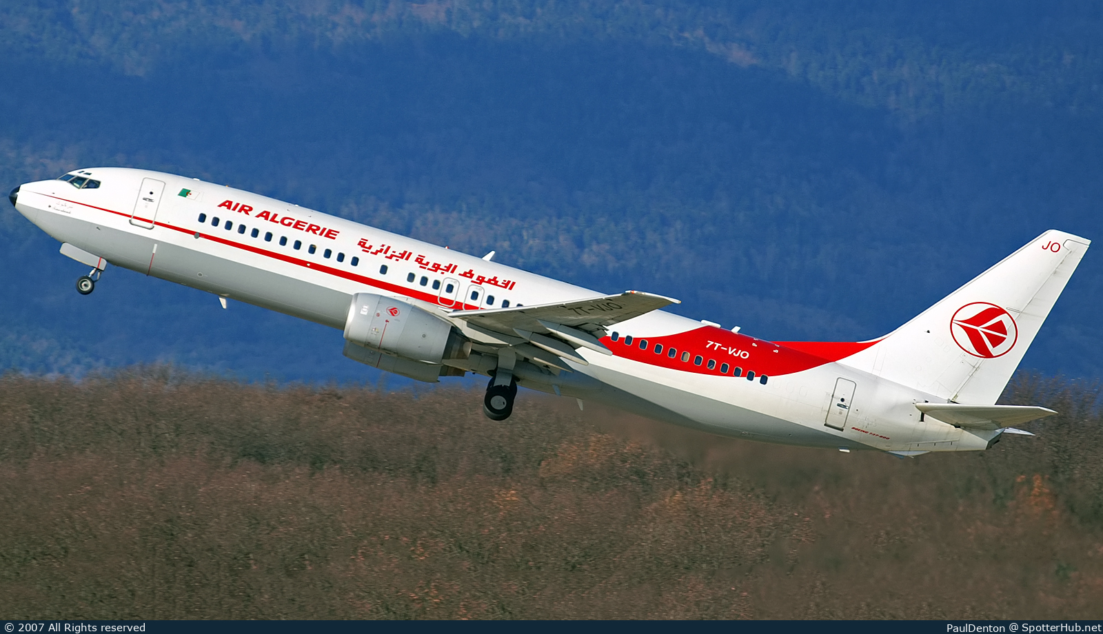 Photo of 7T-VJO - Boeing 737-8D6 operated by Air Algérie
