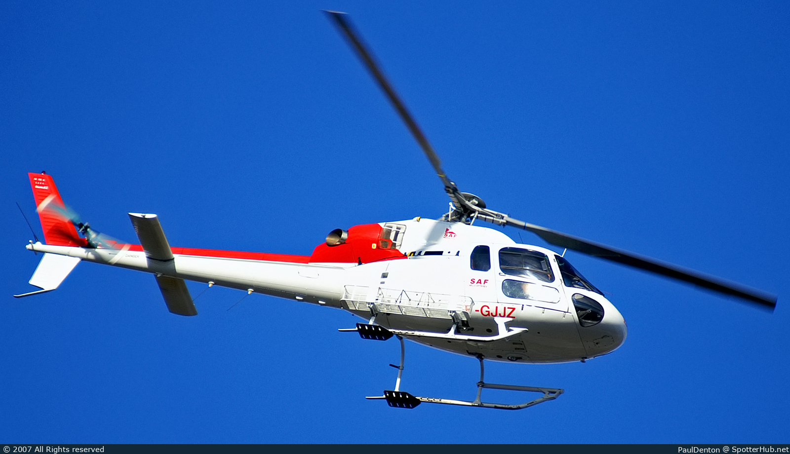 Photo of F-GJJZ - Eurocopter AS355N Écureuil 2 operated by SAF Hélicoptères