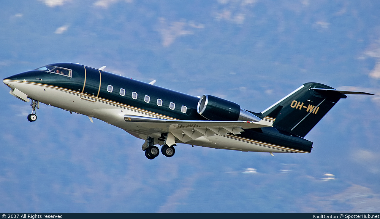 Photo of OH-WII - Bombardier Challenger 604 operated by Jetflite