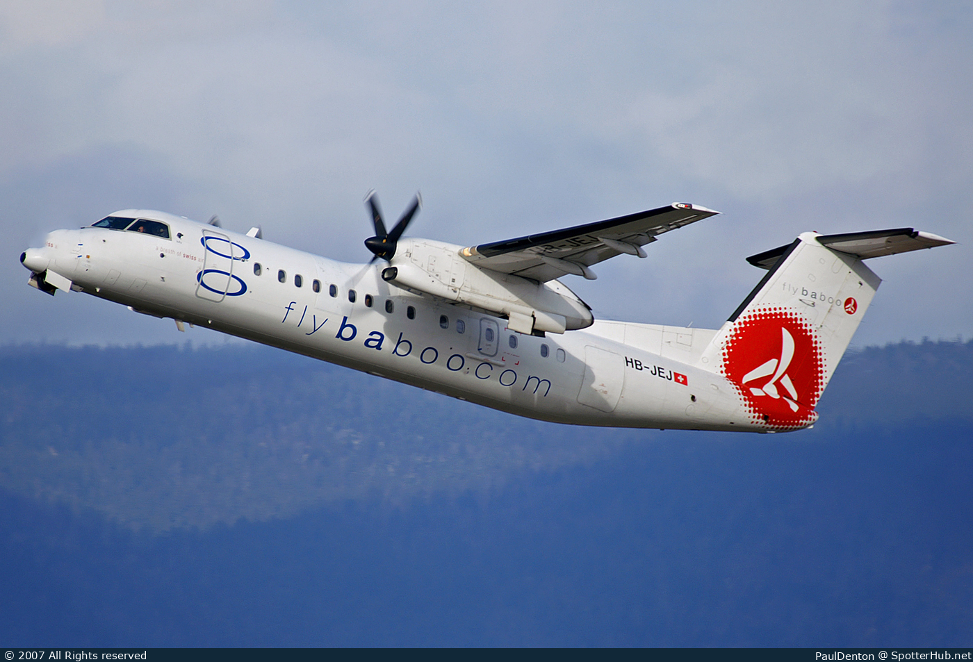 Photo of HB-JEJ - Bombardier DHC-8-315 Dash 8 Q300 operated by Flybaboo