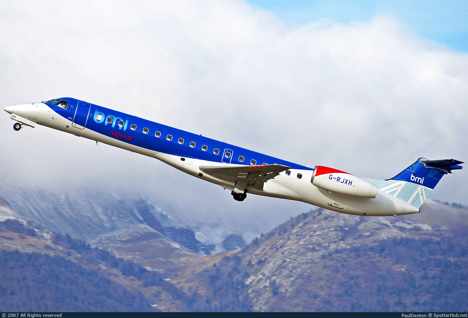 Photo of G-RJXH - Embraer ERJ-145EP operated by bmi Regional