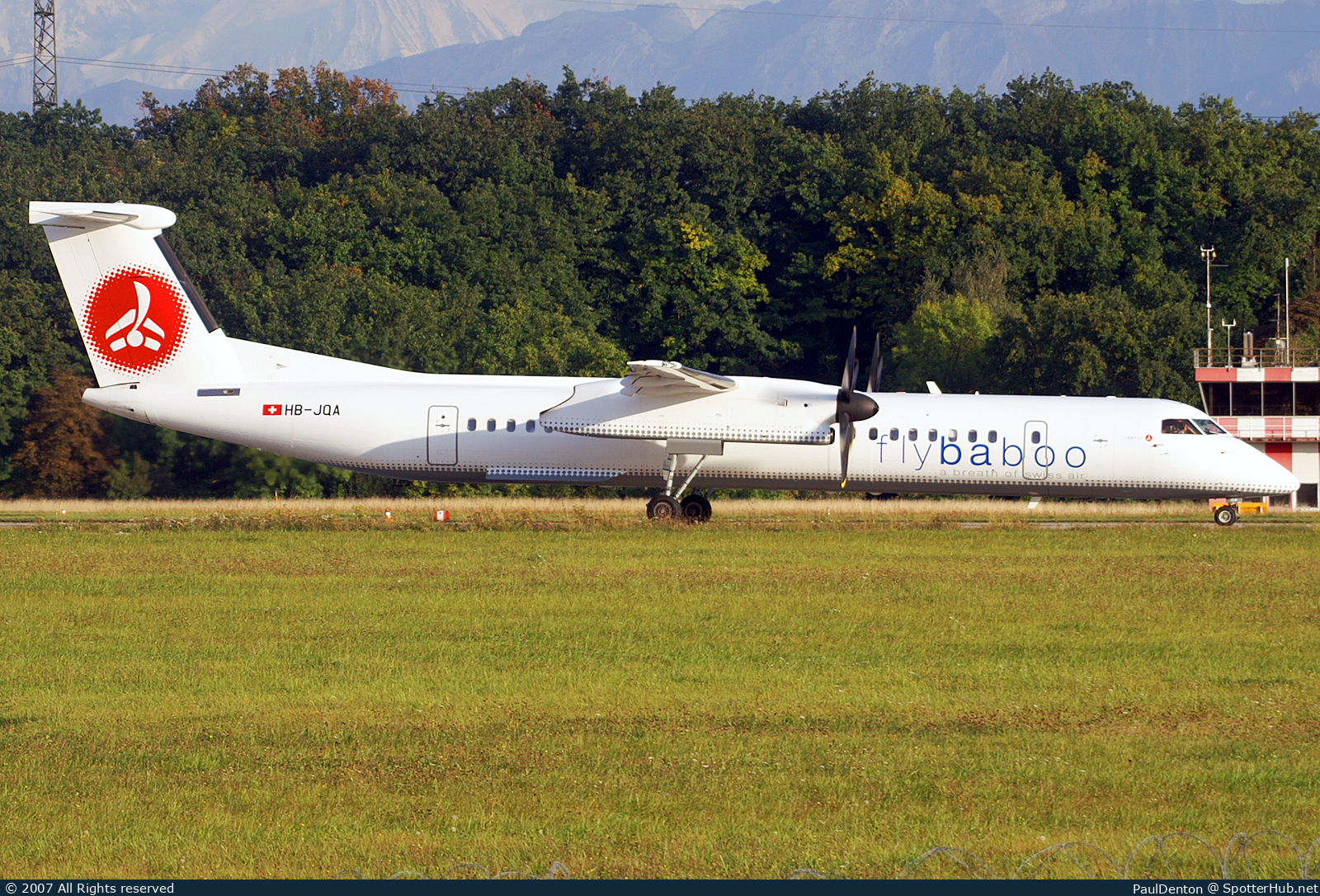 Photo of HB-JQA - Bombardier DHC-8-402 Dash 8 Q400 operated by Flybaboo