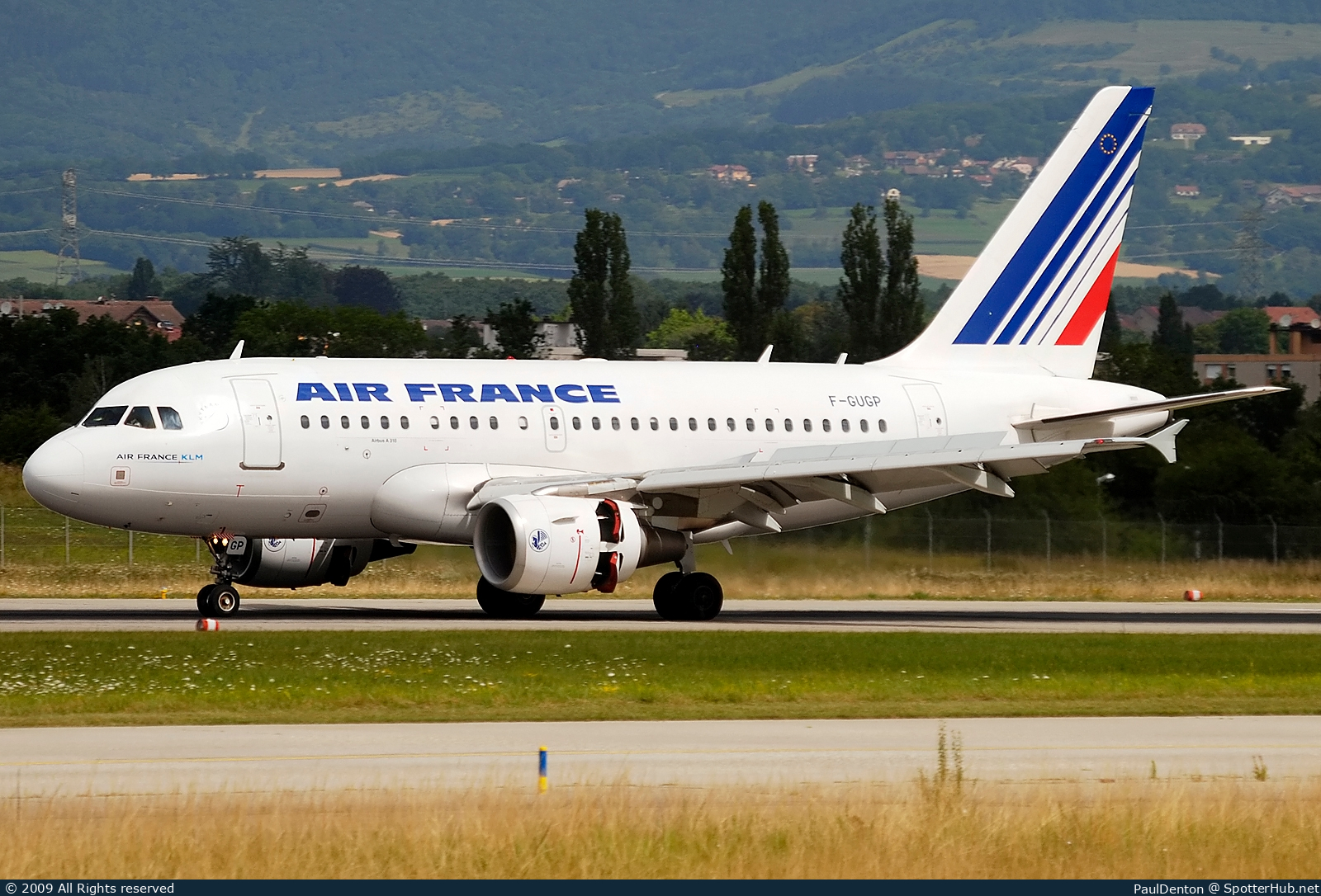 Photo of F-GUGP - Airbus A318-111 operated by Air France