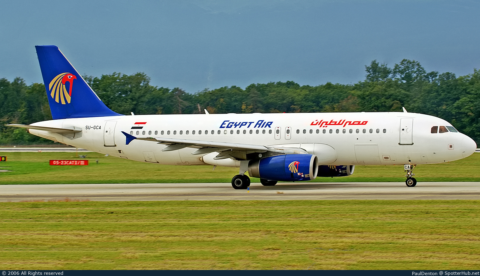 Photo of SU-GCA - Airbus A320-232 operated by Egyptair