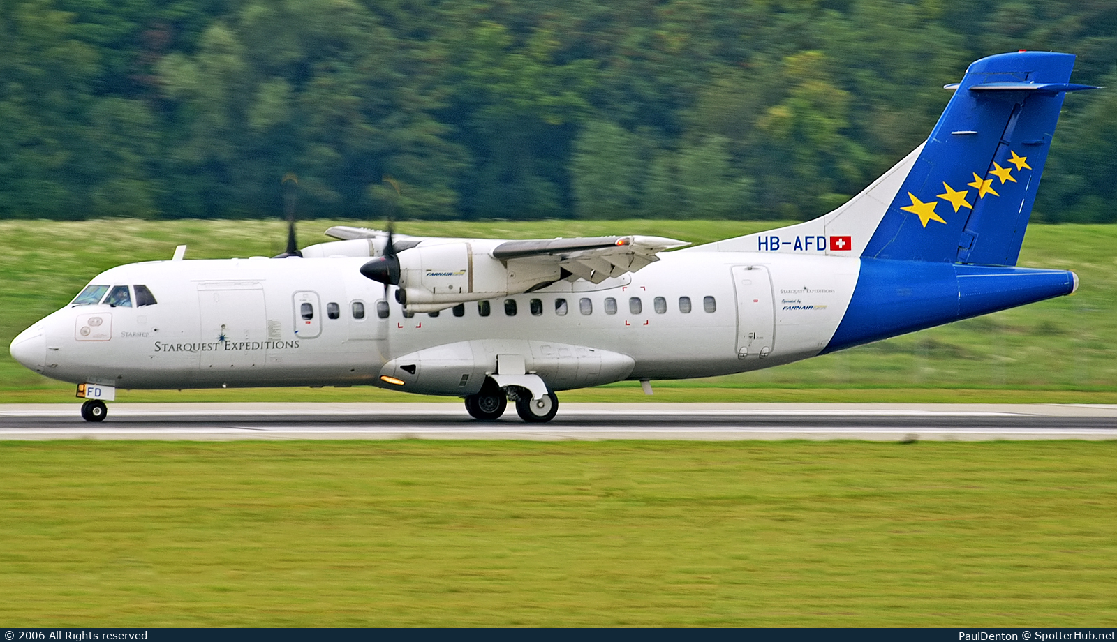 Photo of HB-AFD - ATR 42-320(F) operated by Farnair Switzerland