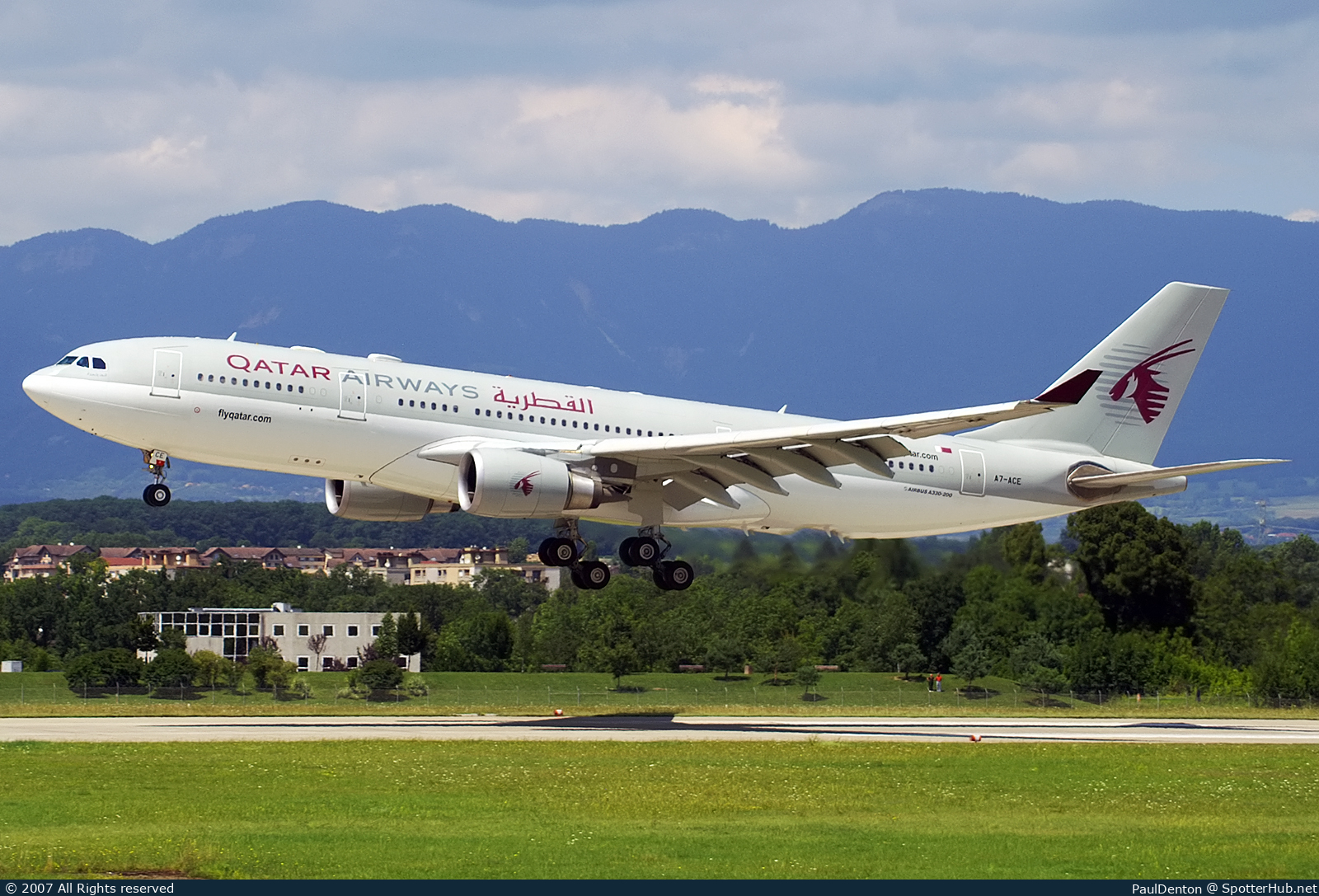 Photo of A7-ACE - Airbus A330-202 operated by Qatar Airways