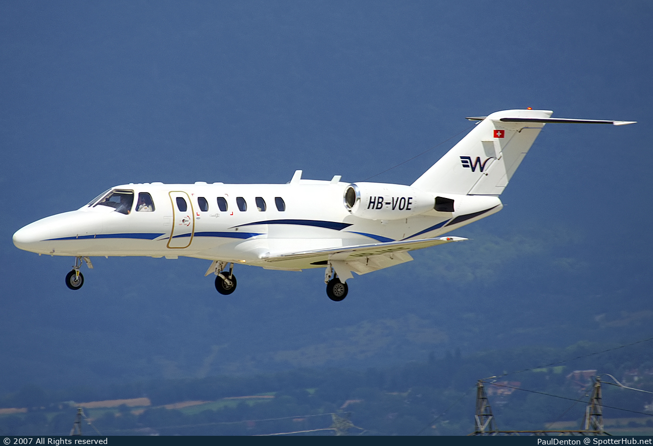 Photo of HB-VOE - Cessna 525A CitationJet CJ2 operated by Speedwings Executive Jet