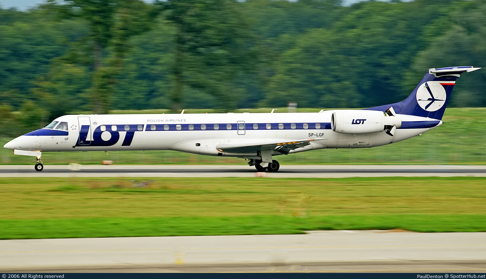 Photo of SP-LGF - Embraer ERJ-145MP operated by LOT Polish Airlines