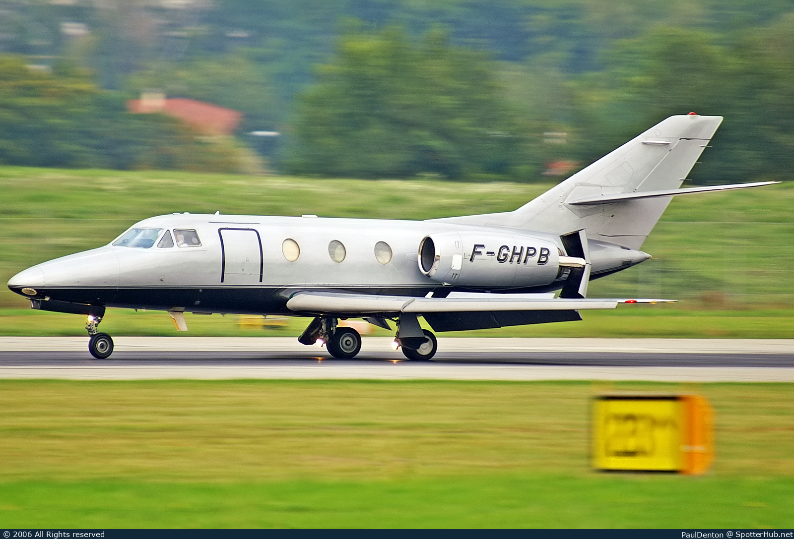 Photo of F-GHPB - Dassault Falcon 100 operated by Private
