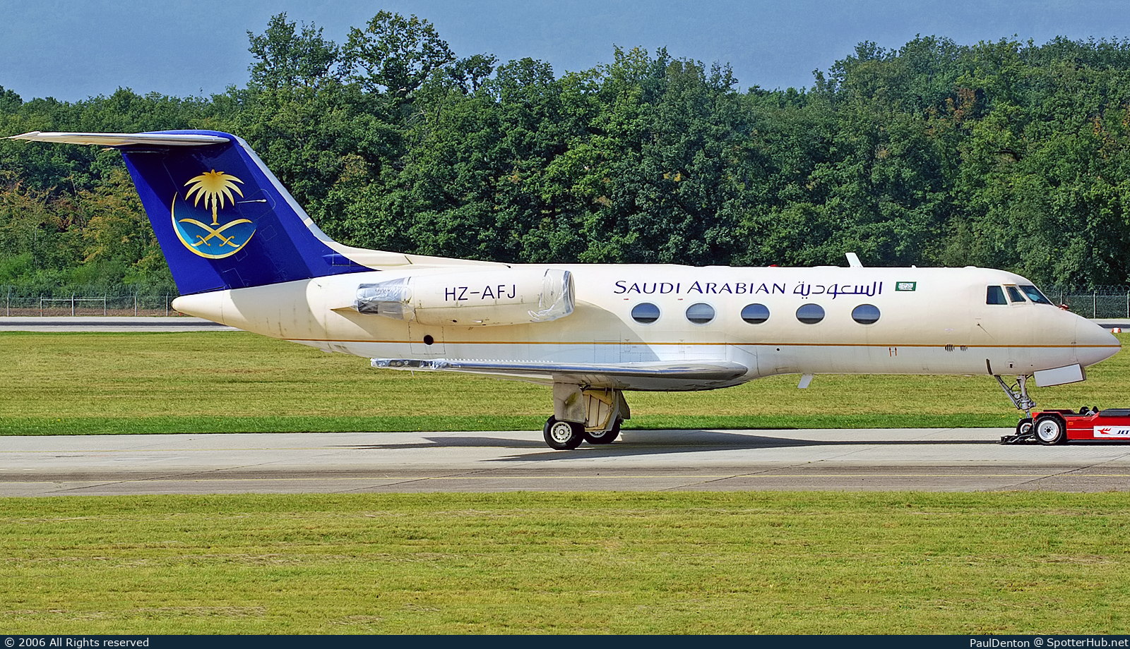 Photo of HZ-AFJ - Gulfstream GII TT operated by Saudi Arabian Special Flight Services