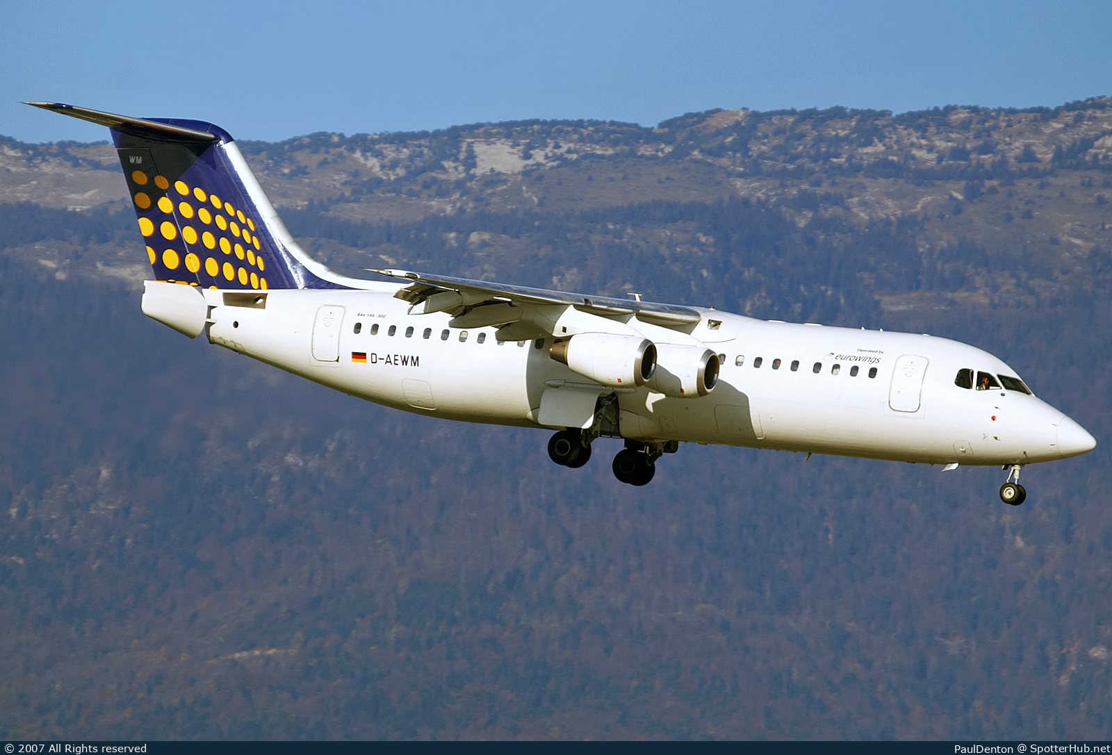 Photo of D-AEWM - British Aerospace 146-300 operated by Eurowings