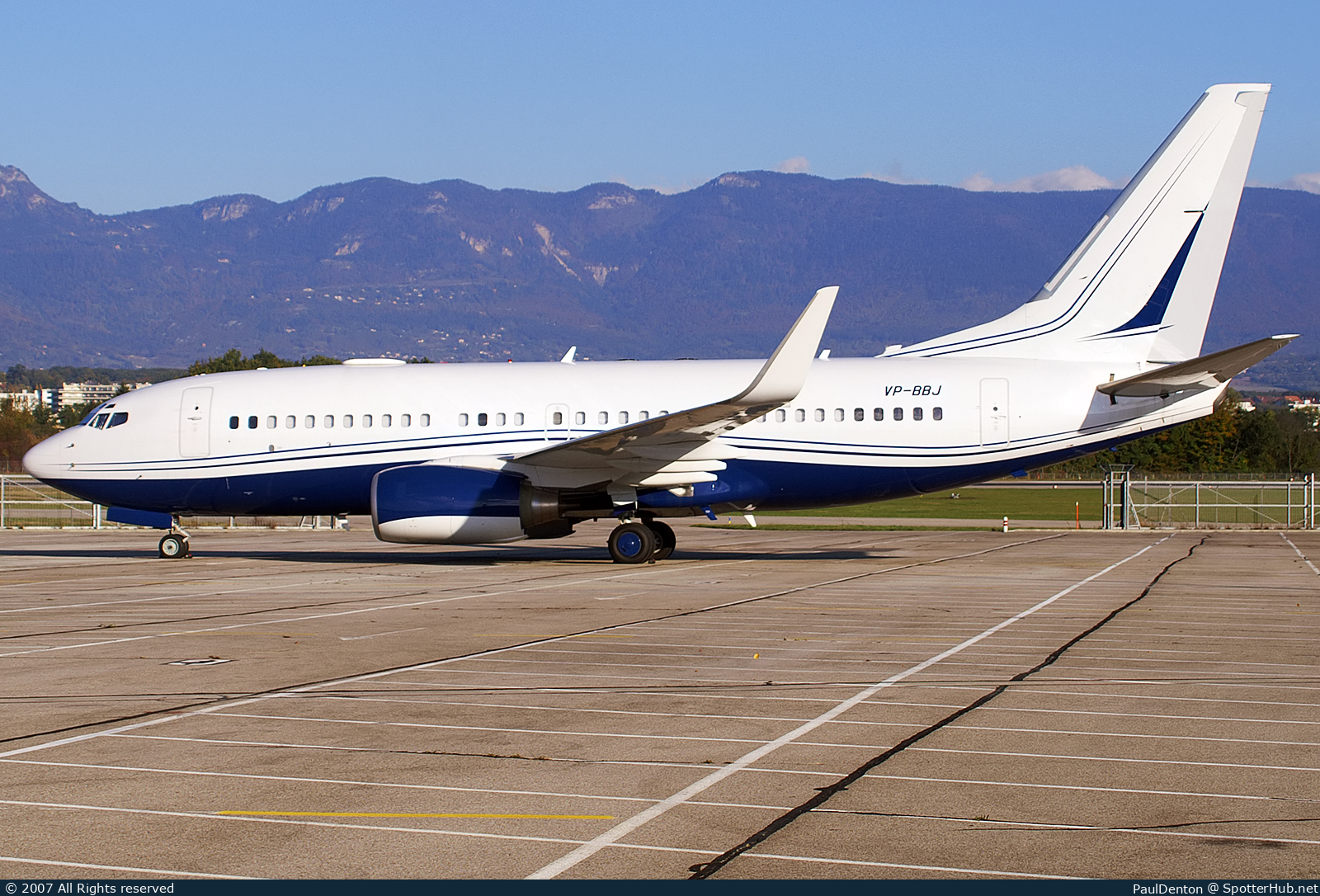 Photo of VP-BBJ - Boeing 737-72U(BBJ) operated by Private