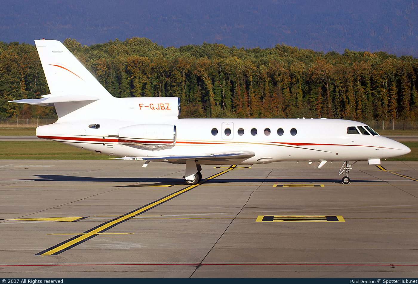 Photo of F-GJBZ - Dassault Falcon 50EX operated by Air BG