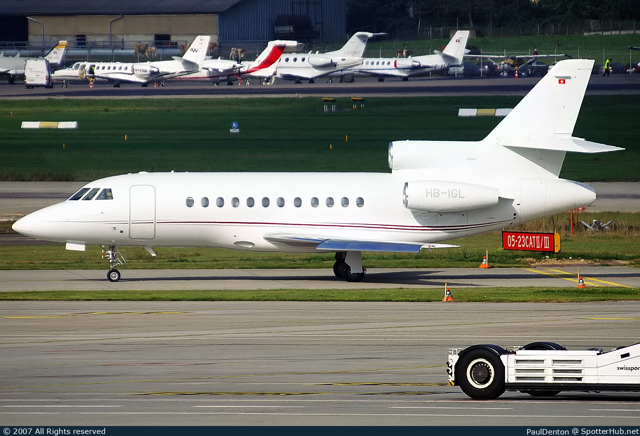 Photo of HB-IGL - Dassault Falcon 900 operated by TAG Aviation