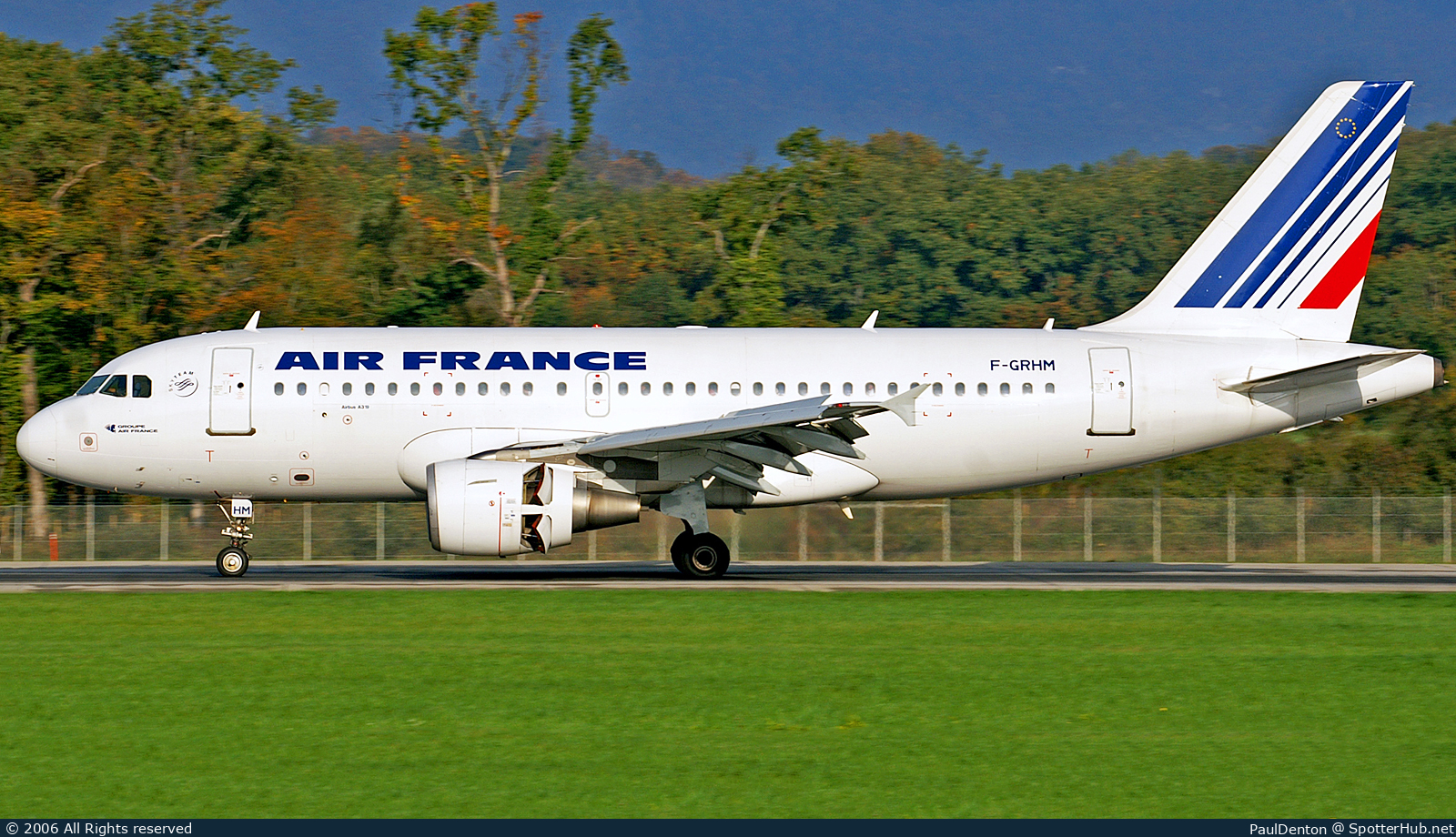 Photo of F-GRHM - Airbus A319-111 operated by Air France