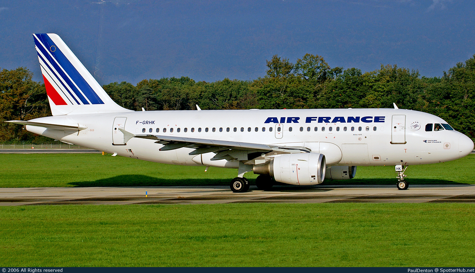 Photo of F-GRHK - Airbus A319-111 operated by Air France