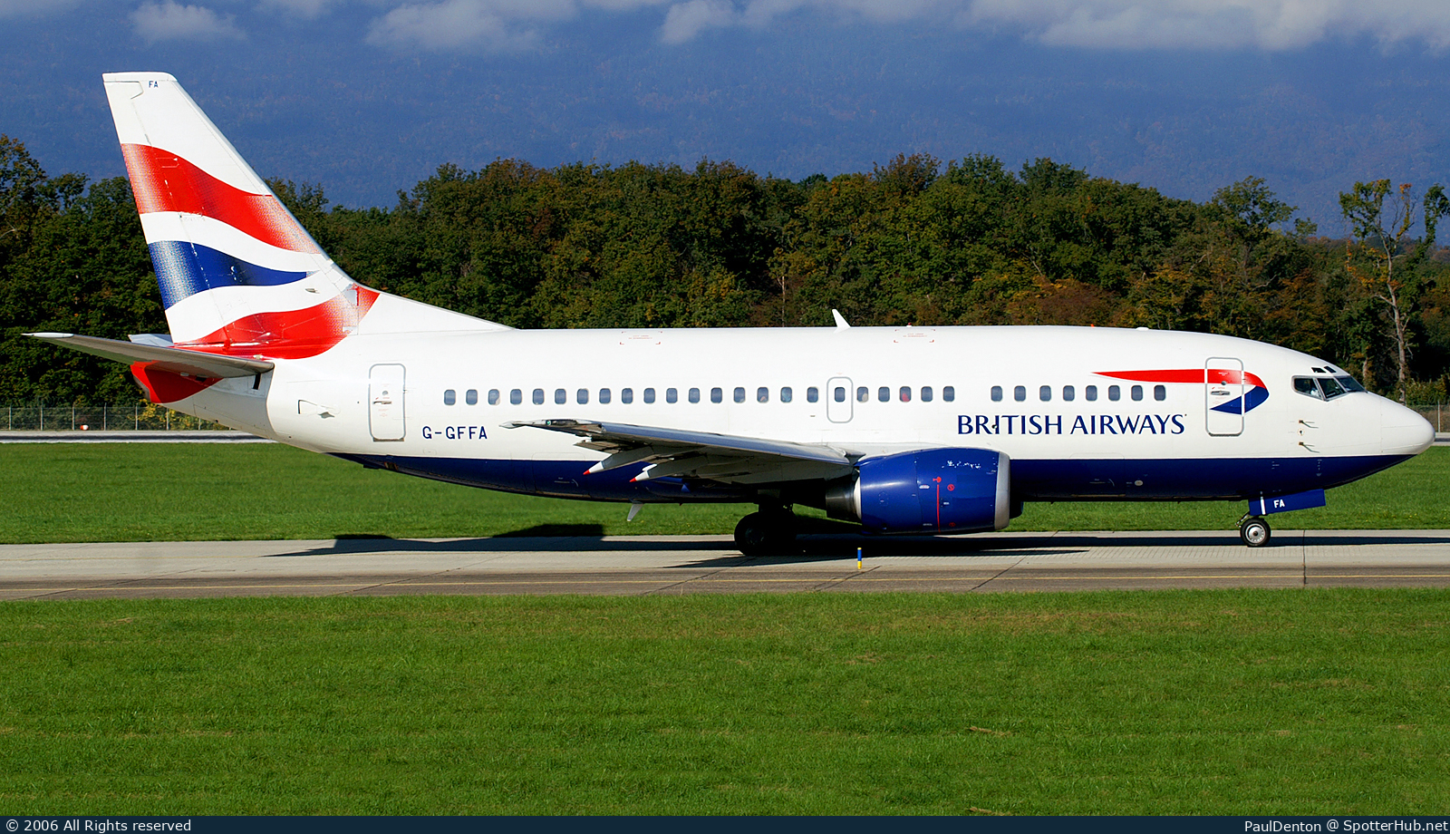 Photo of G-GFFA - Boeing 737-59D operated by British Airways