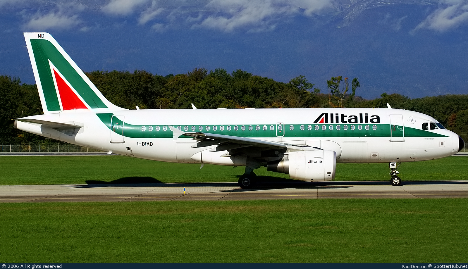 Photo of I-BIMD - Airbus A319-112 operated by Alitalia