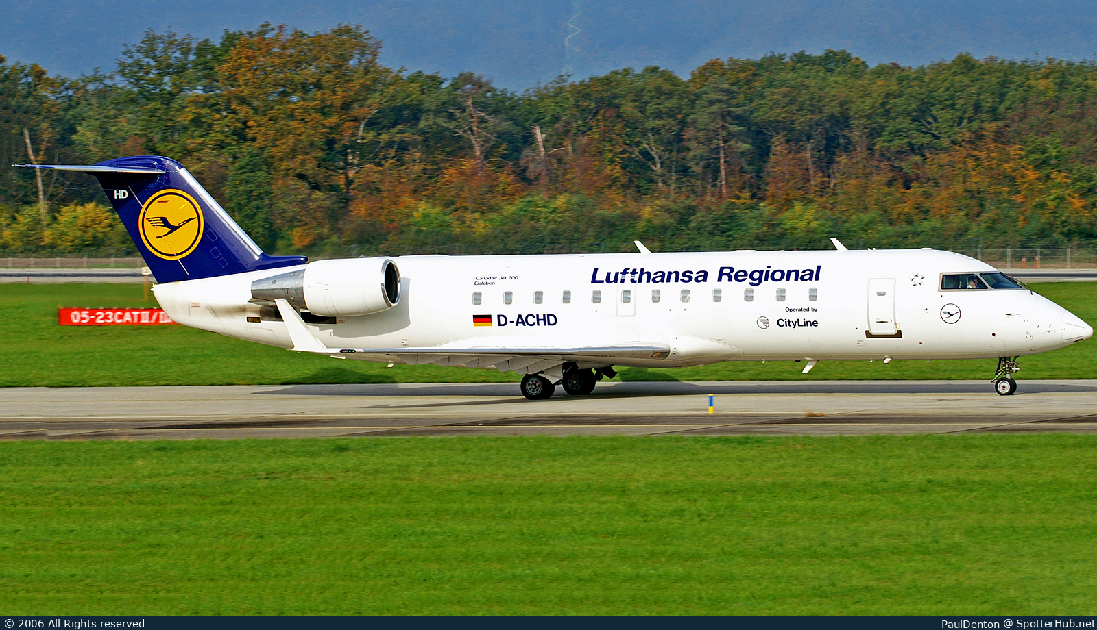 Photo of D-ACHD - Bombardier CRJ-200LR operated by Lufthansa CityLine