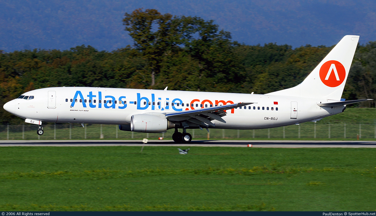 Photo of CN-ROJ - Boeing 737-85P operated by Atlas Blue (opb Royal Air Maroc)