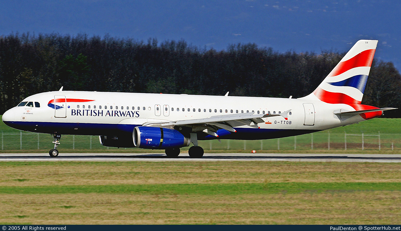 Photo of G-TTOB - Airbus A320-232 operated by British Airways (opb GB Airways)