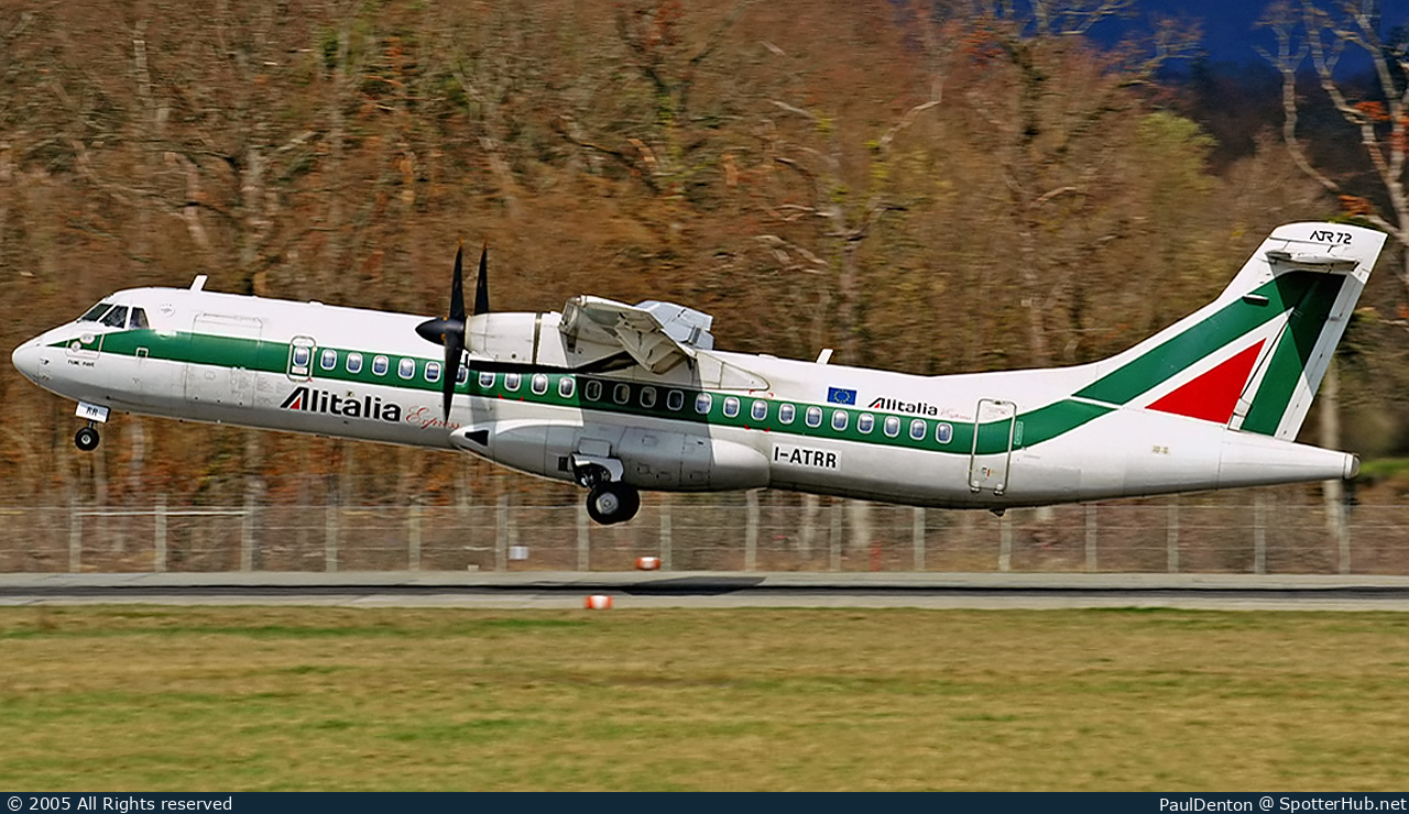 Photo of I-ATRR - ATR 72-212 operated by Alitalia Express