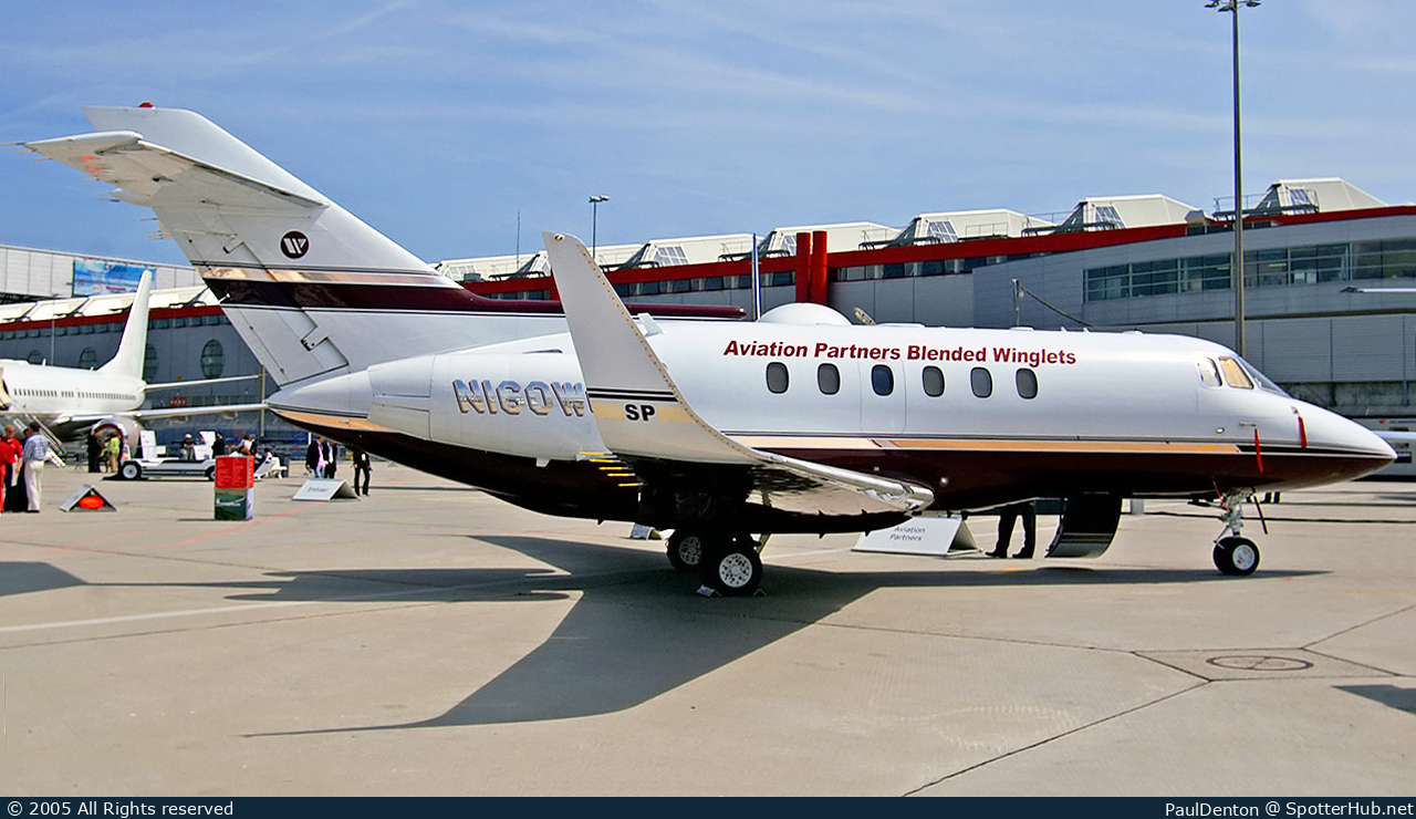 Photo of N160WC - British Aerospace 125-800SP operated by Private