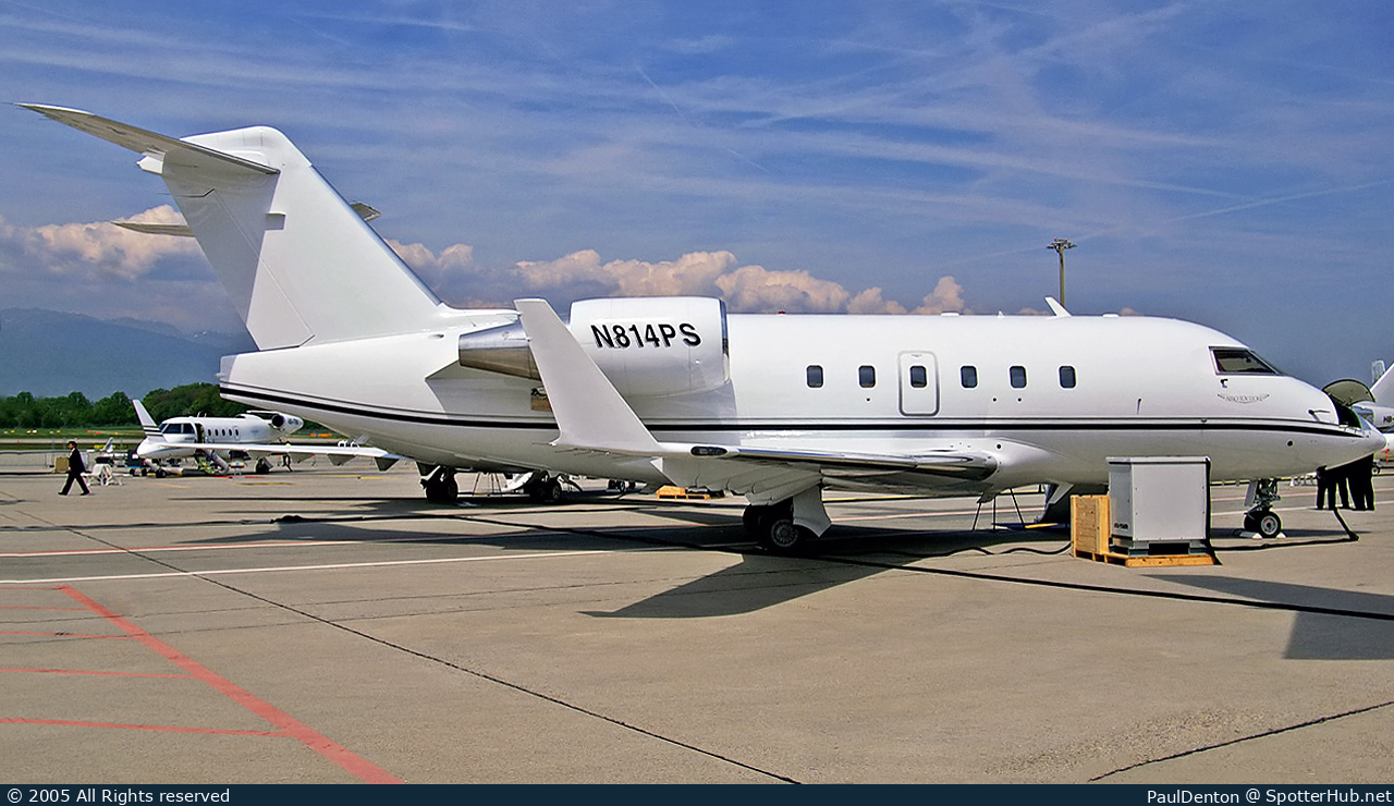 Photo of N814PS - Bombardier Challenger 601-3R operated by Private