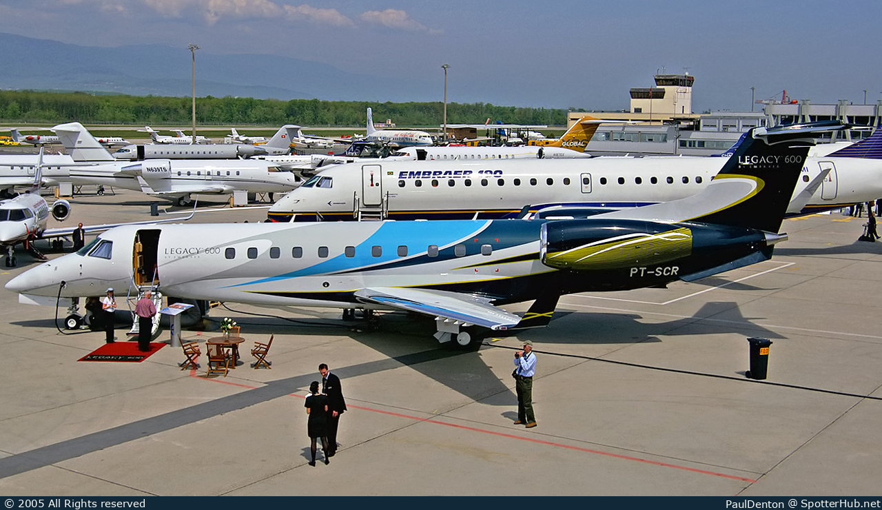 Photo of PT-SCR - Embraer Legacy 600 operated by Embraer