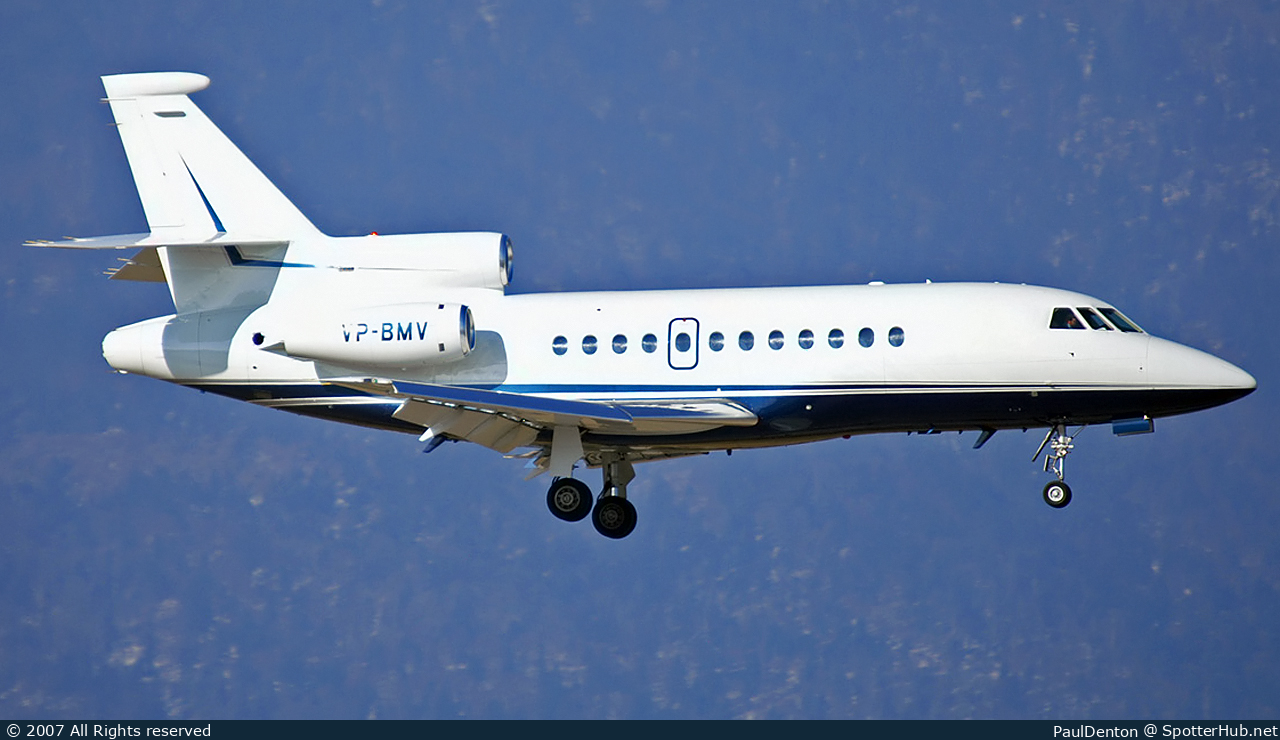Photo of VP-BMV - Dassault Falcon 900C operated by Private