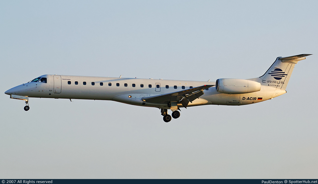 Photo of D-ACIR - Embraer ERJ-145MP operated by Team Lufthansa (opb Cirrus Airlines)