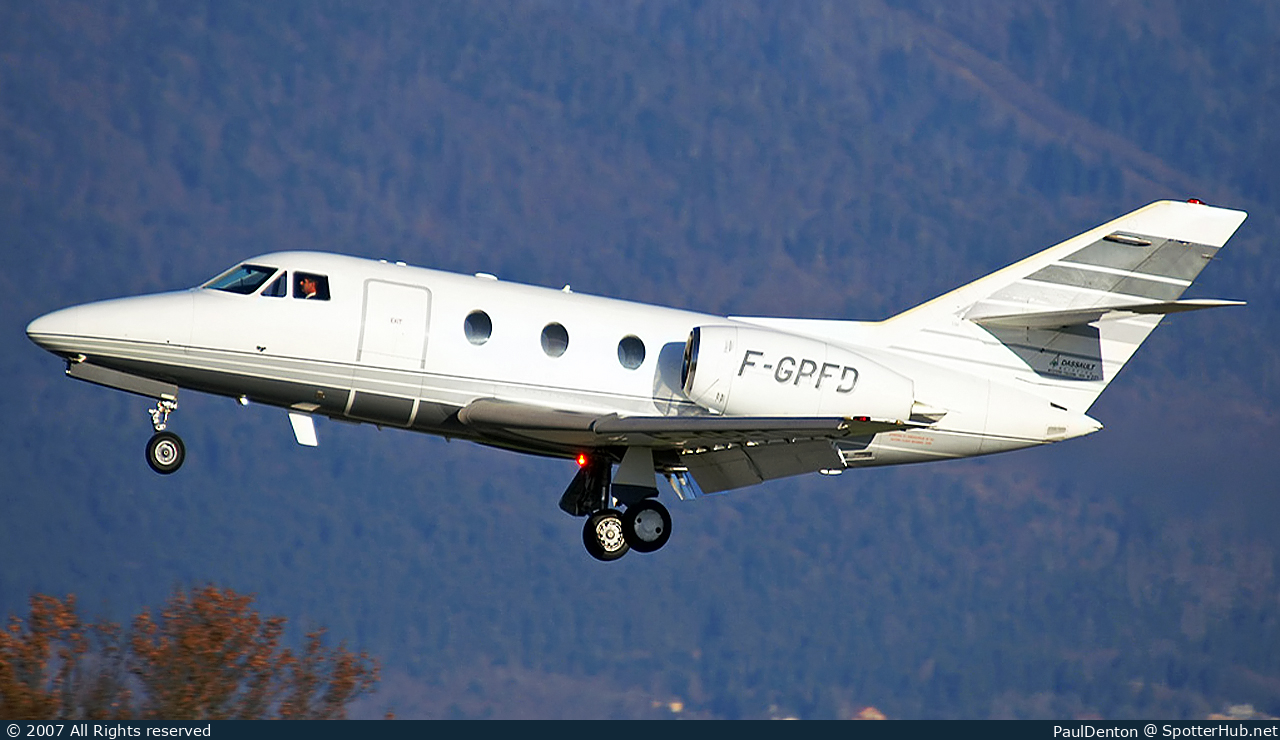 Photo of F-GPFD - Dassault Falcon 10 operated by Aéro Services Executive